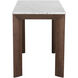 Fergus White / Walnut Counter Table